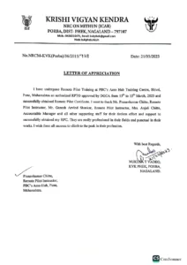 Appreciation letters of PBC Aero Hub
